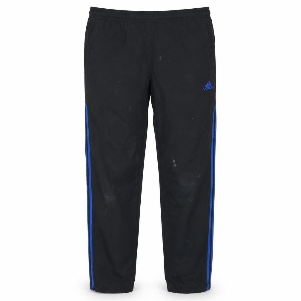 Mens UK Size M adidas Regular Fit Track Pants Black Trousers