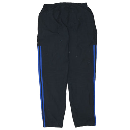Mens UK Size M adidas Regular Fit Track Pants Black Trousers