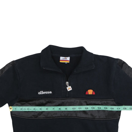 Womens UK Size 6 ellesse Black Pullover Sweatshirt