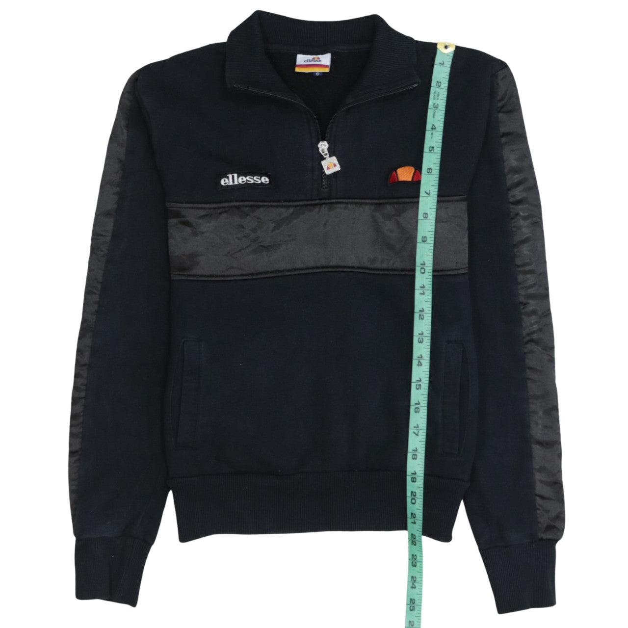 Womens UK Size 6 ellesse Black Pullover Sweatshirt