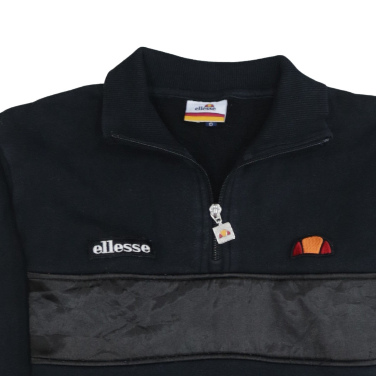 Womens UK Size 6 ellesse Black Pullover Sweatshirt