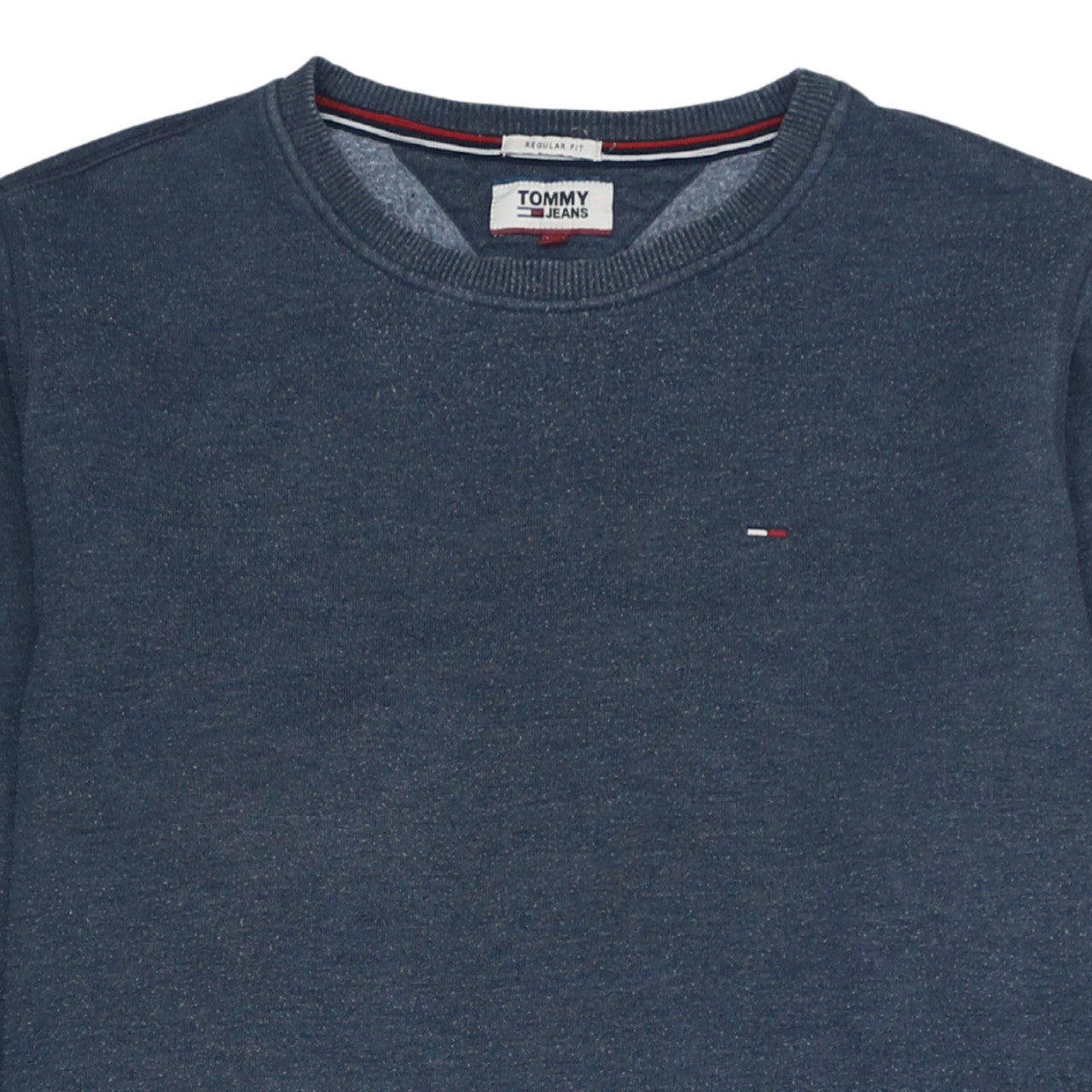 Mens UK Size XL Tommy Jeans Blue Pullover Sweatshirt