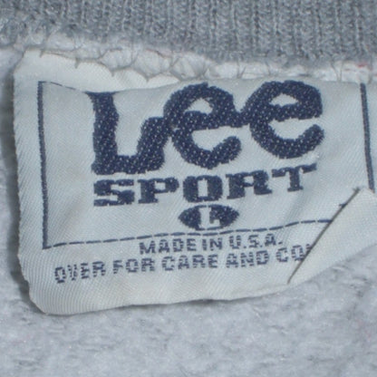 Mens UK Size L Lee Grey Pullover Sweatshirt