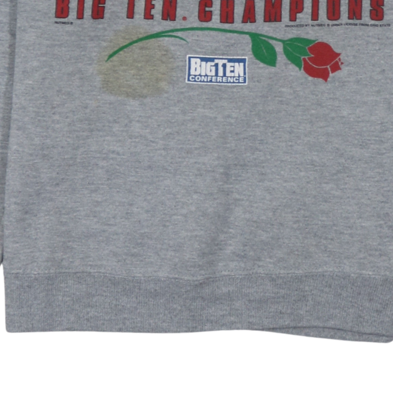 Mens UK Size L Lee Grey Pullover Sweatshirt