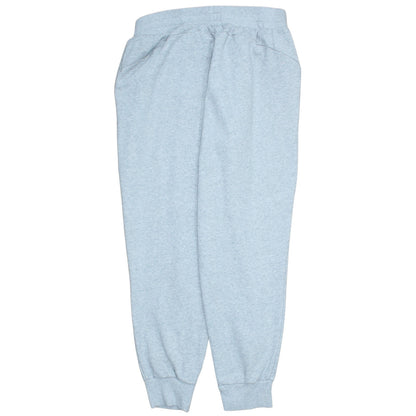 Puma Men's Grey Cotton Blend Jogger Trousers Size L