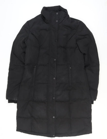 Womens UK Size 8 Crew Clothing Company Black Puffer Jacket
