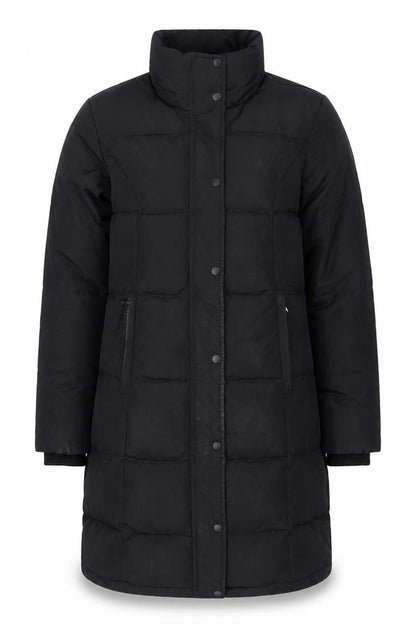 Crew Clothing Women's Black Size 8 Long Puffer Coat