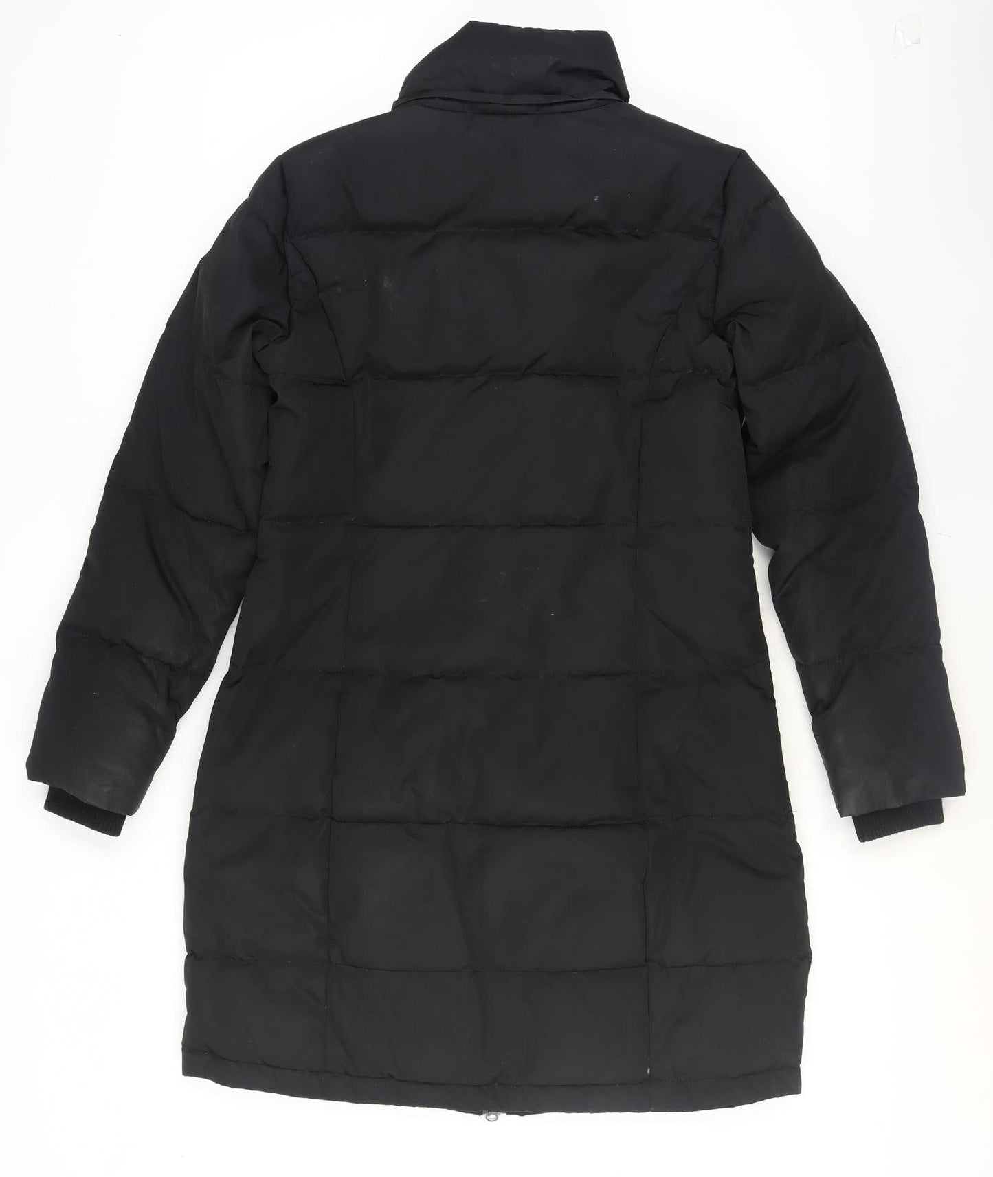 Womens UK Size 8 Crew Clothing Company Black Puffer Jacket