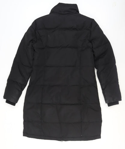 Womens UK Size 8 Crew Clothing Company Black Puffer Jacket