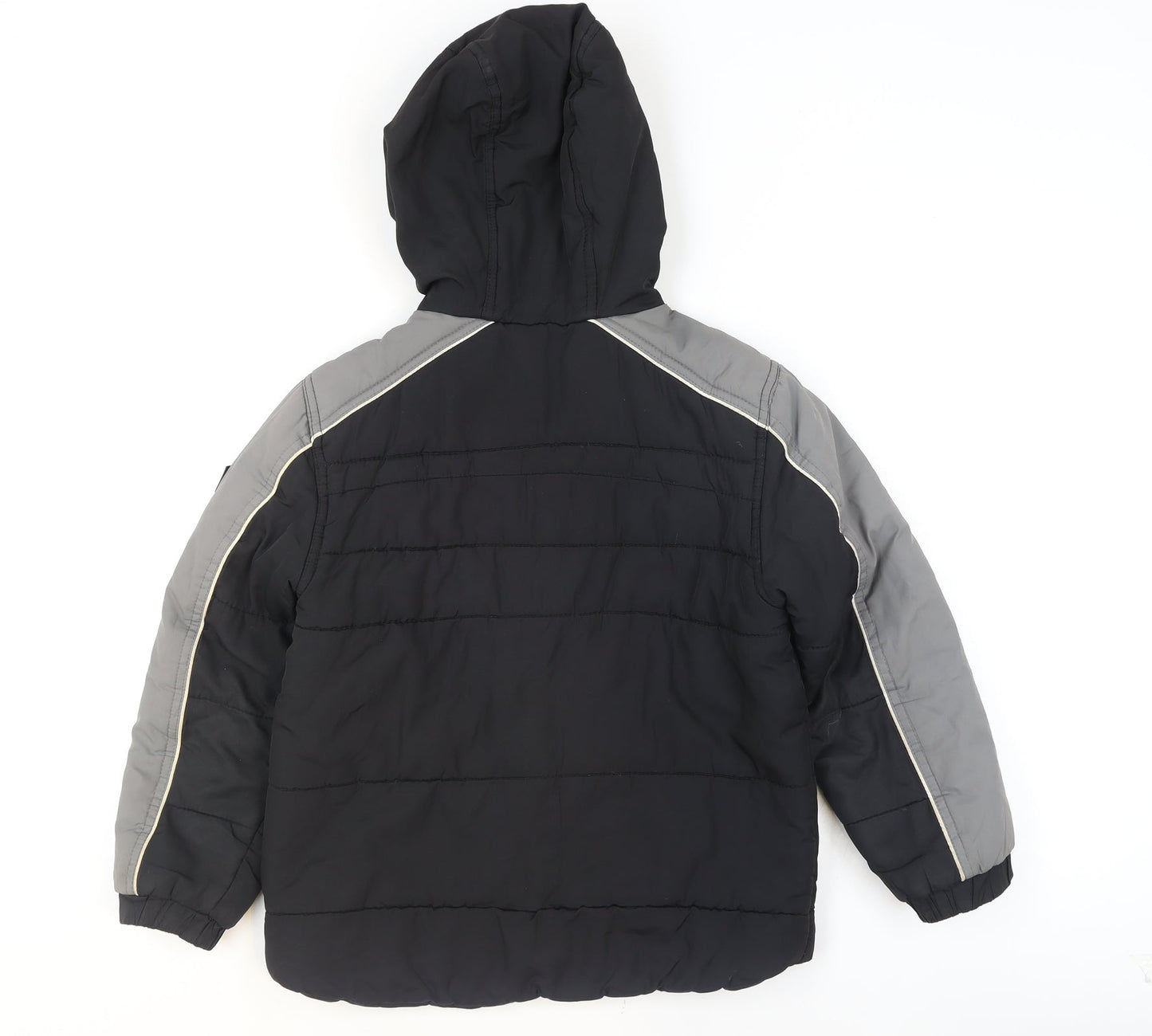 Boys UK Size 8 Years Protection System Black Puffer Jacket