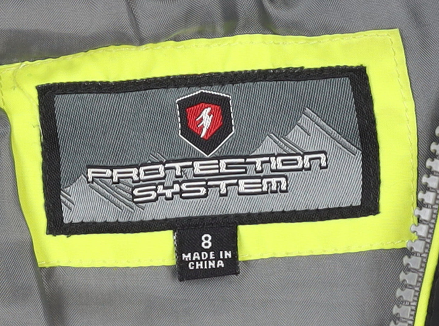 Boys UK Size 8 Years Protection System Black Puffer Jacket
