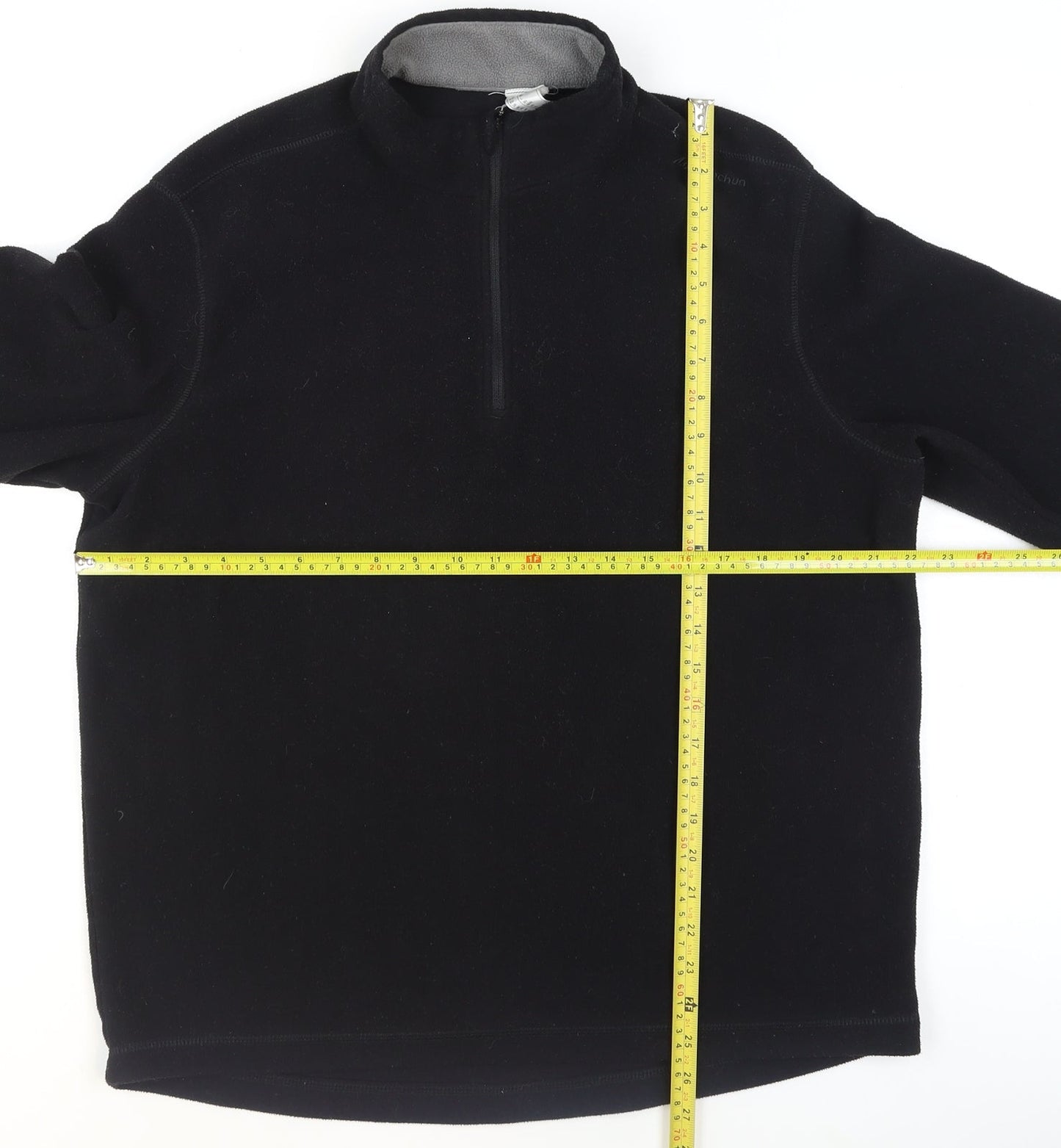 Mens UK Size XL DECATHLON Black Pullover Sweatshirt