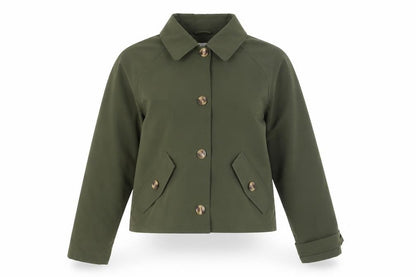 Womens UK Size 16 ELLE Green Basic Jacket