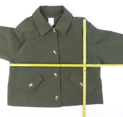 Womens UK Size 16 ELLE Green Basic Jacket