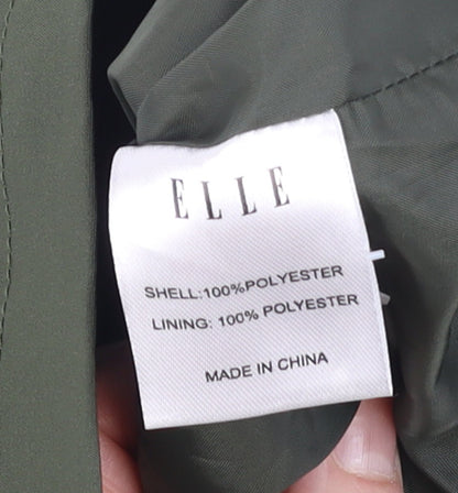 Womens UK Size 16 ELLE Green Basic Jacket