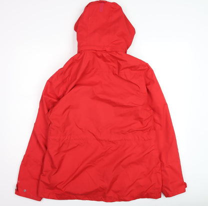 Womens UK Size 16 Regatta Red Parka Coat