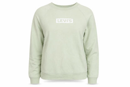 Womens UK Size S Levi's Green Pullover Sweatshirt