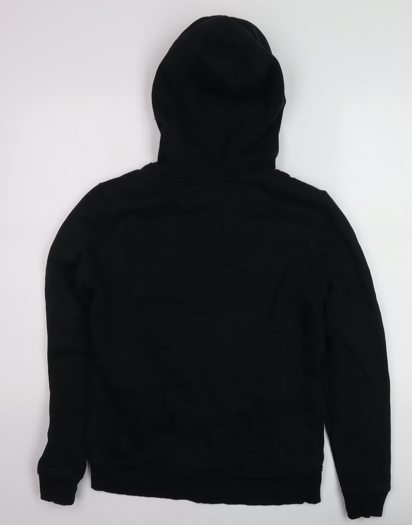 Mens UK Size S TEX Black Full Zip Hoodie