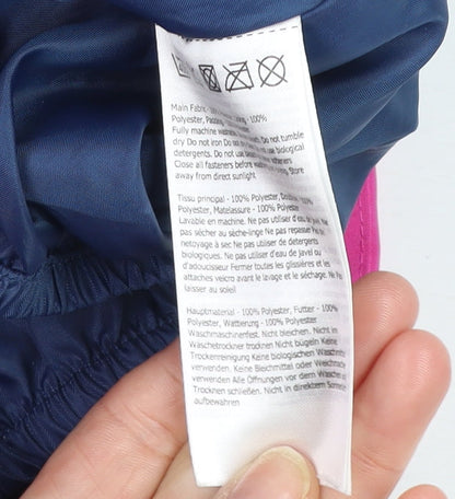 Dare 2B Girls Pink & Blue Hooded Puffer Jacket 9-10 Years Winter Coat