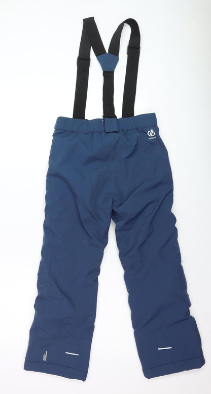 Boys UK Size 9-10 Years Dare 2B Regular Fit Snow Pants Blue Trousers