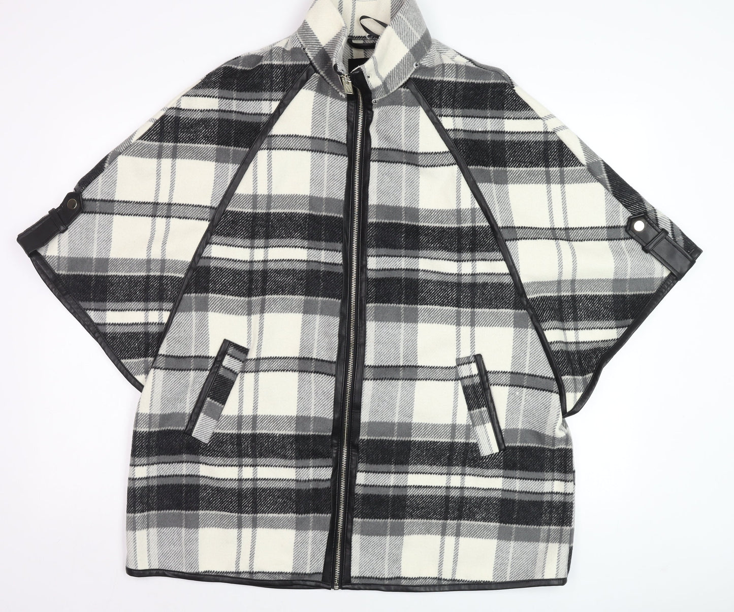 Womens UK Size S River Island Grey Cape