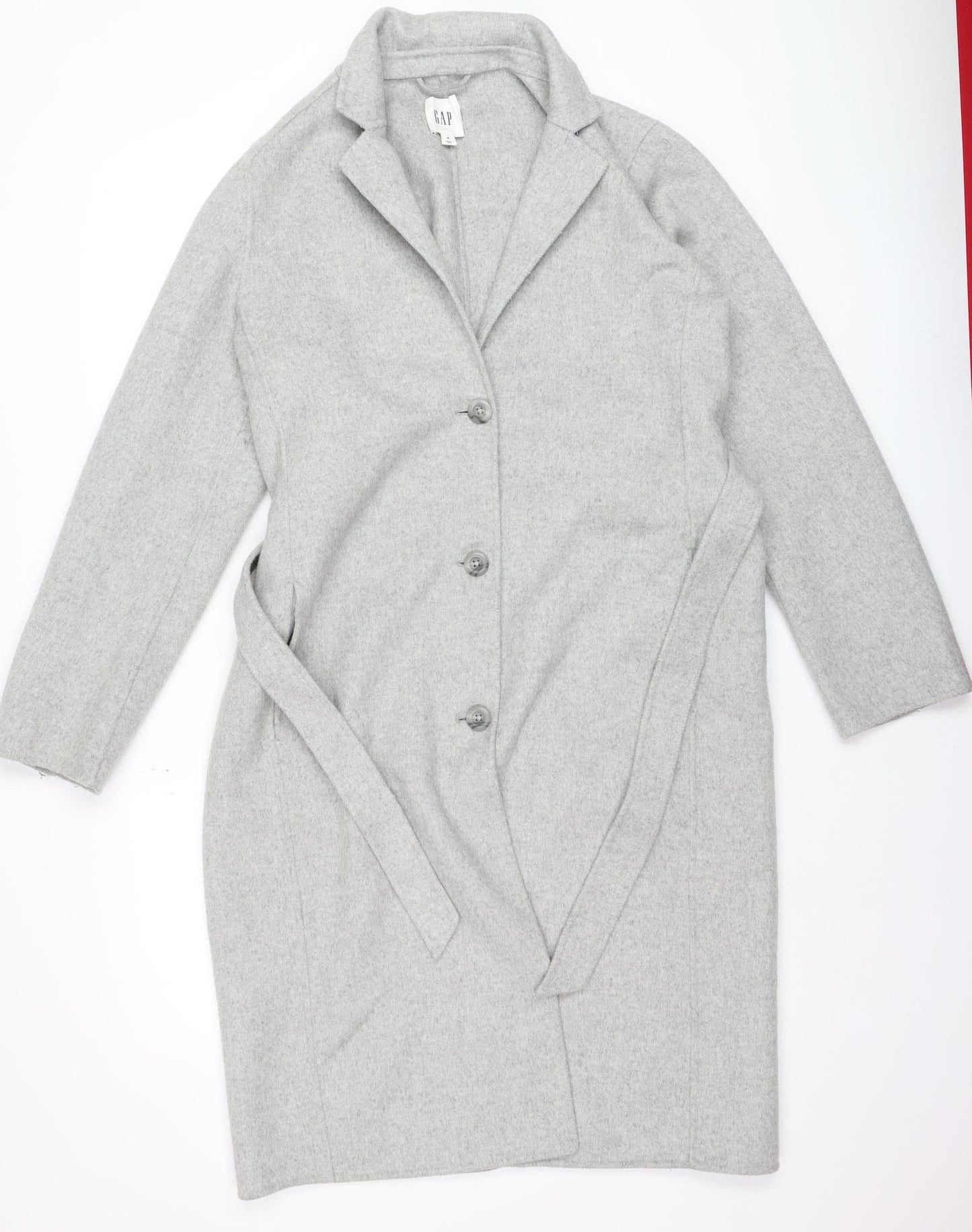 Womens UK Size M Gap Grey Overcoat