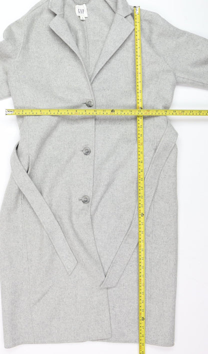 Womens UK Size M Gap Grey Overcoat
