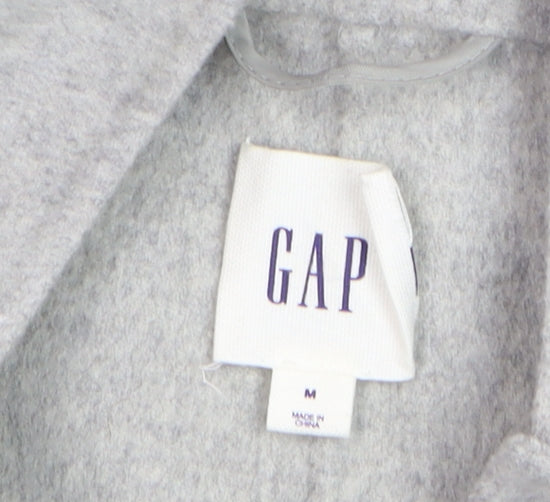 Womens UK Size M Gap Grey Overcoat