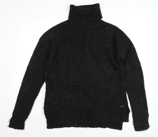 Womens UK Size S Sweaty Betty Black Pullover Jumper