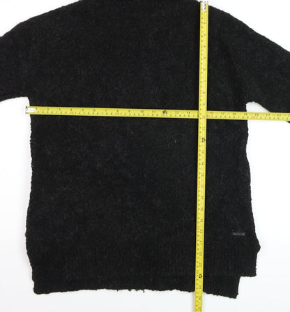 Womens UK Size S Sweaty Betty Black Pullover Jumper