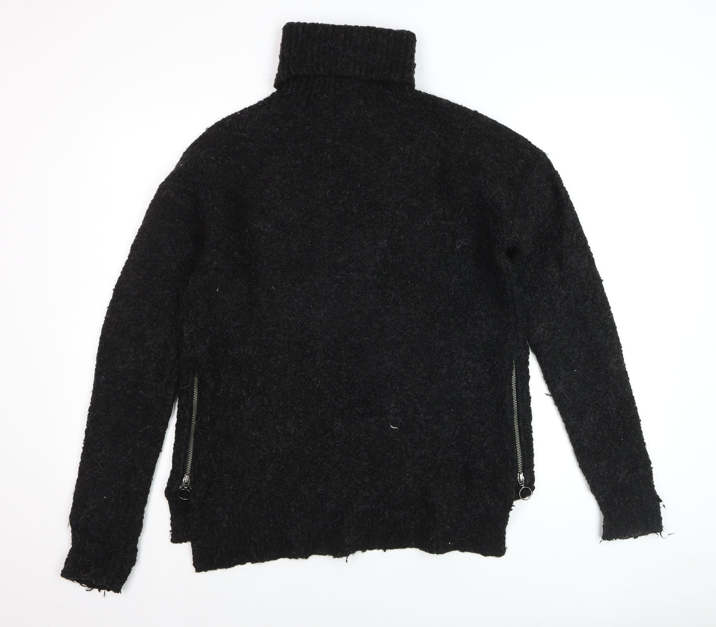 Womens UK Size S Sweaty Betty Black Pullover Jumper