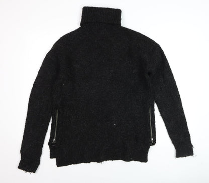 Womens UK Size S Sweaty Betty Black Pullover Jumper