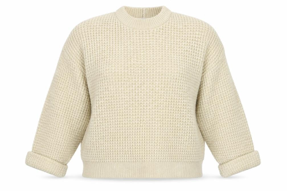 Womens UK Size 12 NEXT Beige Pullover Jumper