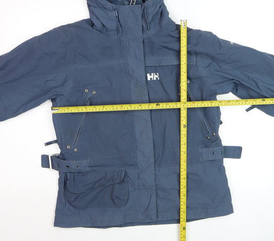 Womens UK Size M Helly Hansen Blue Ski Jacket