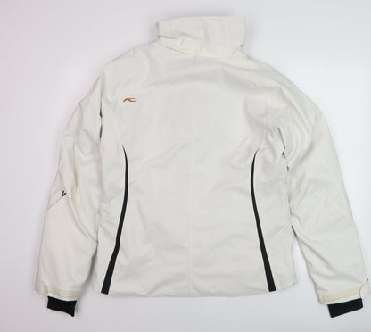 Womens UK Size 12 KJUS White Ski Jacket