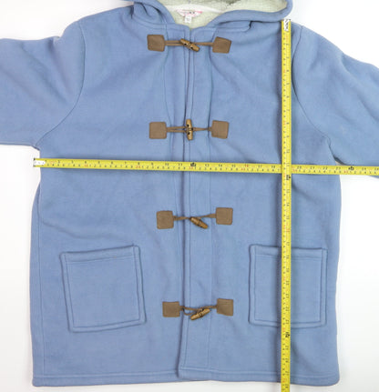 Womens UK Size 16 Plus Julipa Blue Duffle Coat
