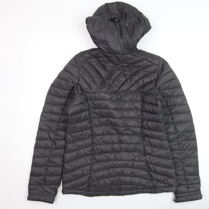 Womens UK Size 10 Jack Wolfskin Grey Puffer Jacket