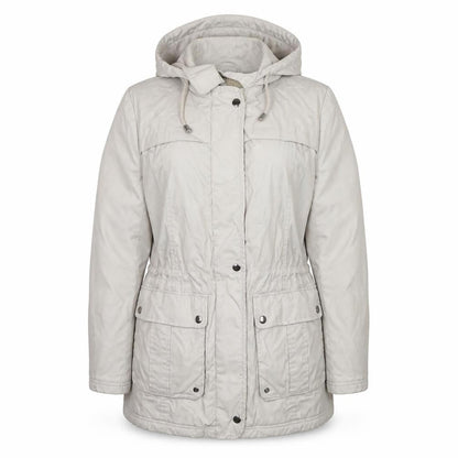 Marks & Spencer Women’s Beige Hooded Parka Jacket Size 14