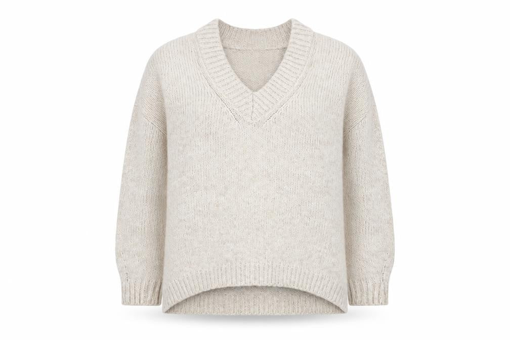 Womens UK Size S ASOS DESIGN Beige Pullover Jumper