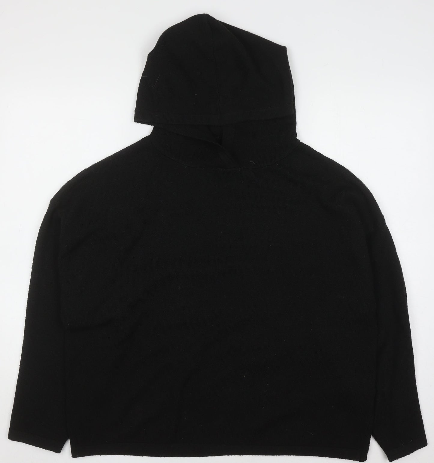 Womens UK Size 12 Jack Wills Black Pullover Hoodie