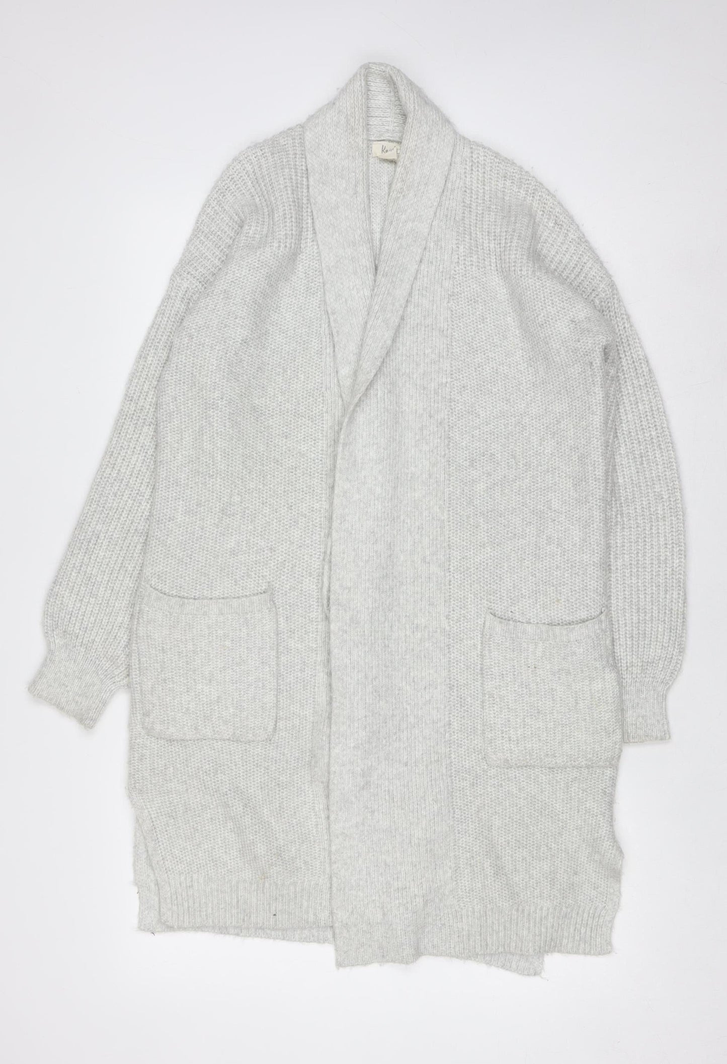 Womens UK Size S Kaisley Grey Cardigan Jumper