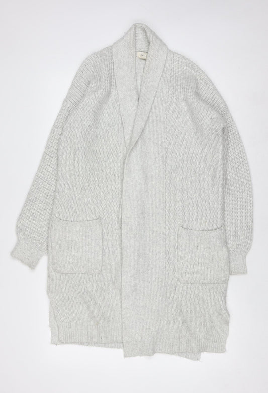 Womens UK Size S Kaisley Grey Cardigan Jumper