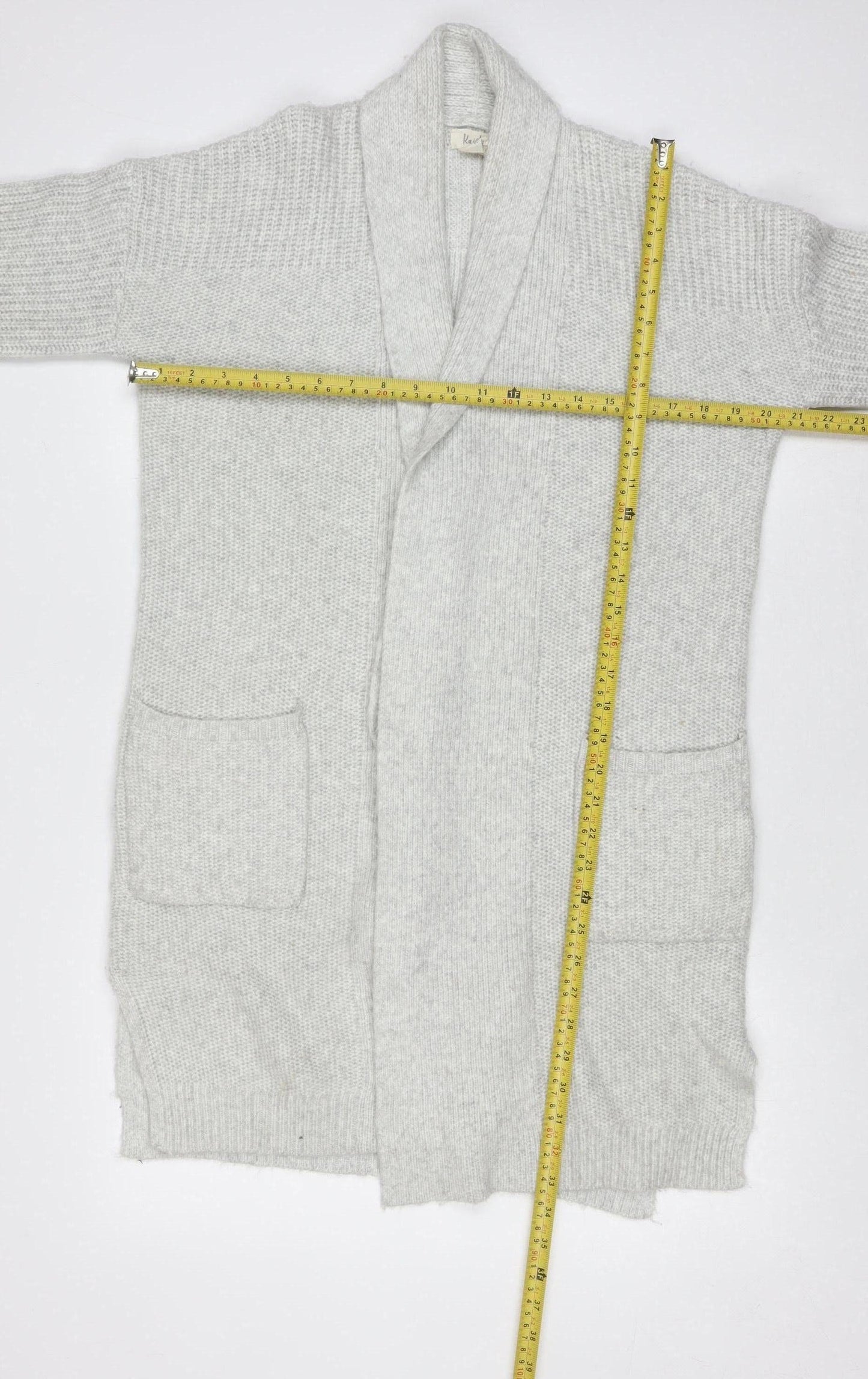 Womens UK Size S Kaisley Grey Cardigan Jumper