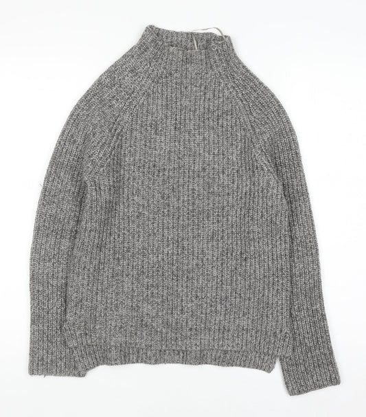Womens UK Size S Marks and Spencer Grey Pullover Jumper