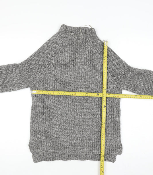 Womens UK Size S Marks and Spencer Grey Pullover Jumper