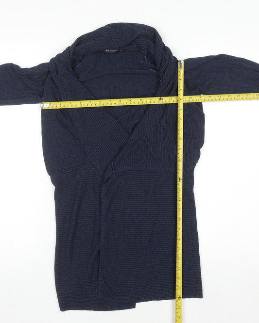 Womens UK Size S Marks and Spencer Blue Cardigan Jumper
