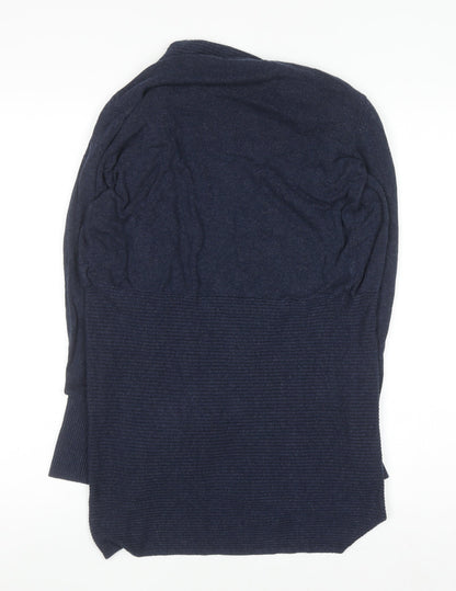 Womens UK Size S Marks and Spencer Blue Cardigan Jumper