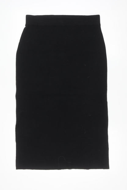Womens UK Size M Lands' End Straight & Pencil Knit Skirt