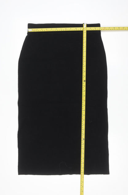 Womens UK Size M Lands' End Straight & Pencil Knit Skirt