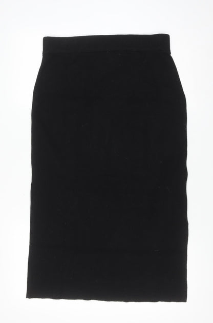 Womens UK Size M Lands' End Straight & Pencil Knit Skirt